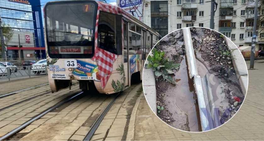 "Американские горки по-ярославски": жители недовольны состоянием трамвайных путей в городе