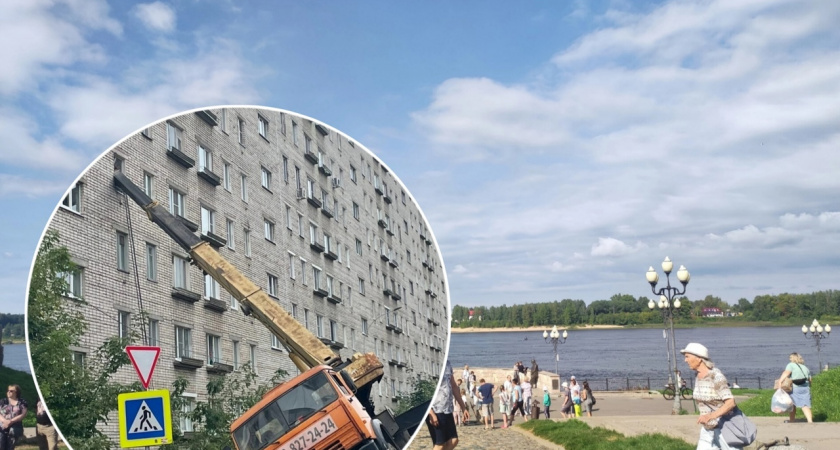 В Ярославской области автокран врезался в окно многоэтажки