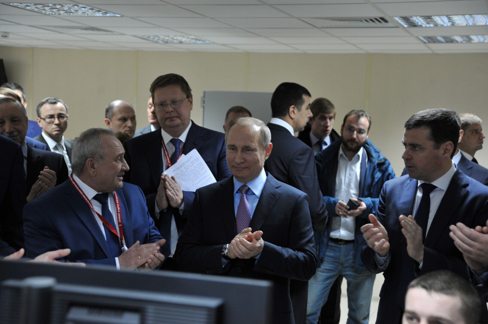 Путин посетил НПО «Сатурн» в Рыбинске: фоторепортаж