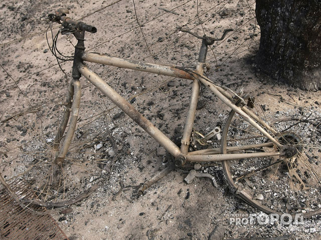 Под Ярославлем пироман сжег два велосипеда