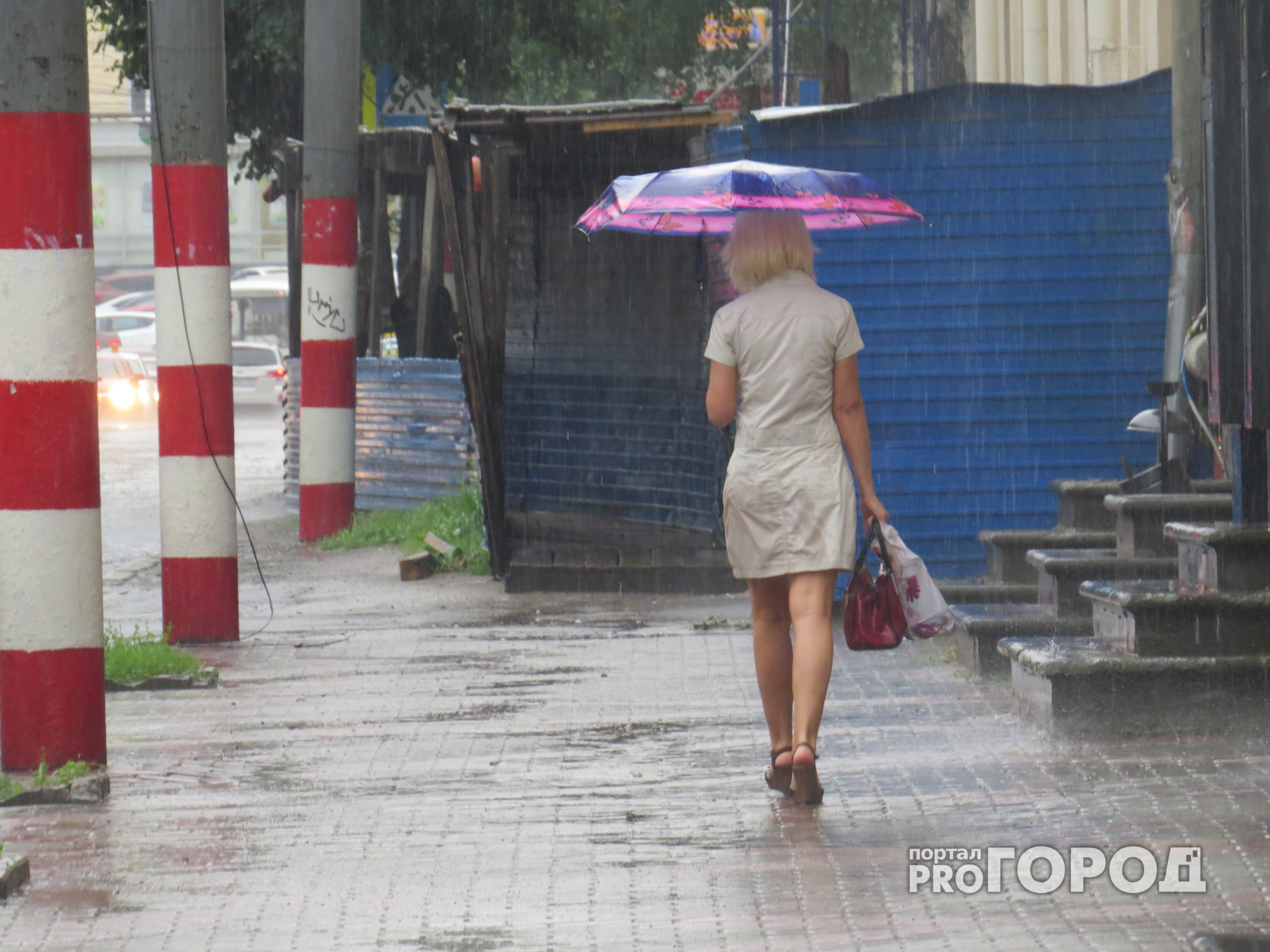 В День России в Ярославле может пройти дождь
