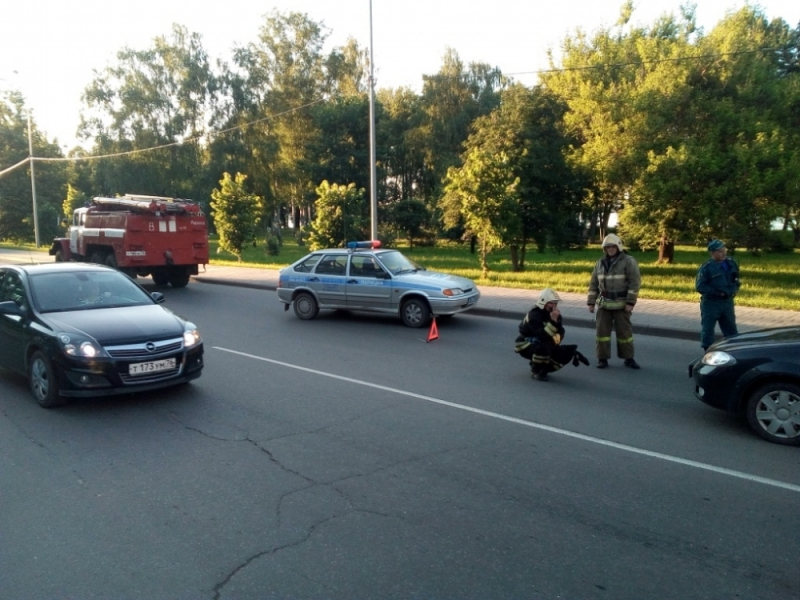 В Рыбинске под колеса иномарки угодили мужчина и семилетняя девочка