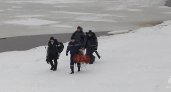 В Ярославской области спасли заядлых рыбаков с дрейфующей по реке льдины