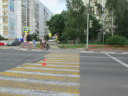 В Ярославле иномарка сбила на «зебре» юного велосипедиста