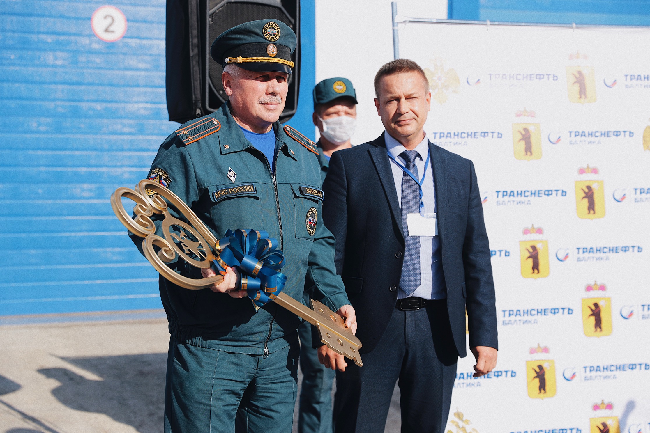 Новое депо в Ярославской области для пожарных в пользование от ООО  «Транснефть – Балтика»