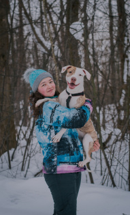 Виктория и малышка Си