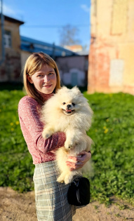 Мария  Мазурина и Микки 