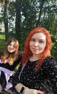 Гарманова Ирина с дочкой