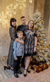 Сорокины Светлана, Матвей, Маша и Матвей