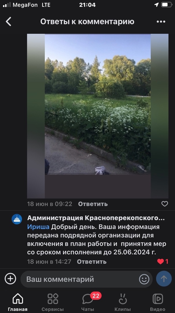 Изображение к жалобе