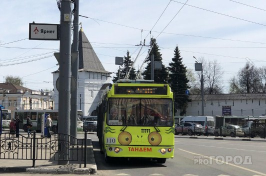 В Ярославле отменили работу троллейбусов в выходные