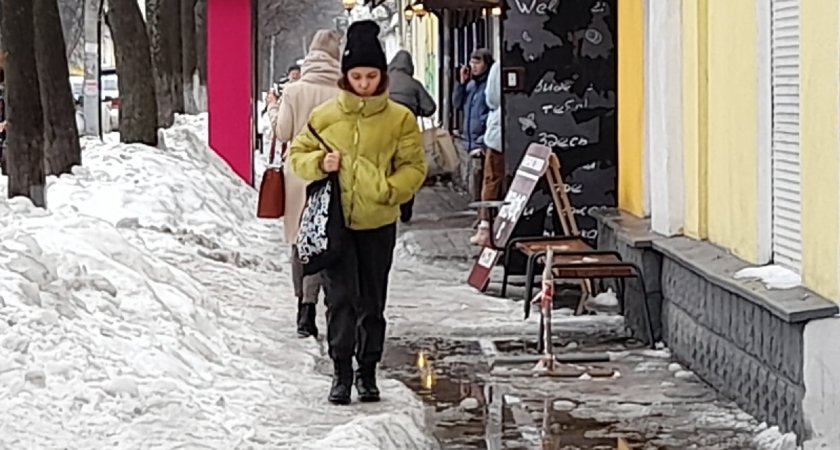  Дожди и оттепель идут на Ярославль