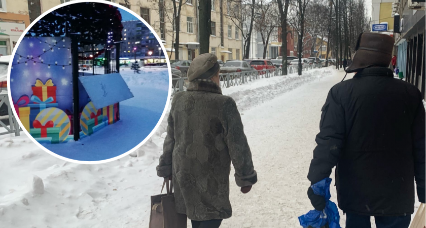 Вандалы разгромили новогодний сквер в Заволжском районе