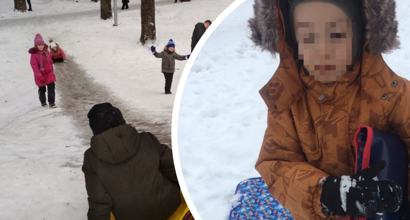 В Ярославле разгорелся скандал у матери с отцом из-за покалеченного на ватрушке малыша 