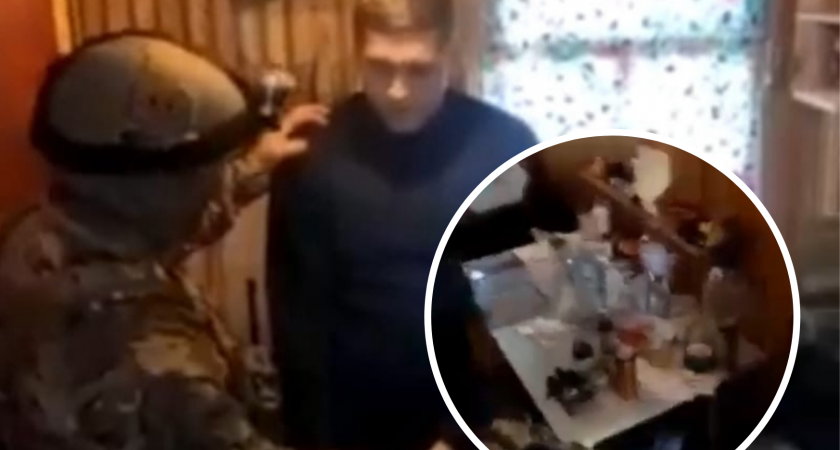 "Ноги под себя": кадры задержания единоросса из Ярославля по подозрению в наркобизнесе