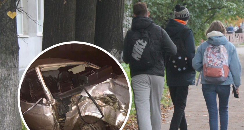 Подростки на «девятке» без прав устроили серьезное ДТП в Ярославской области