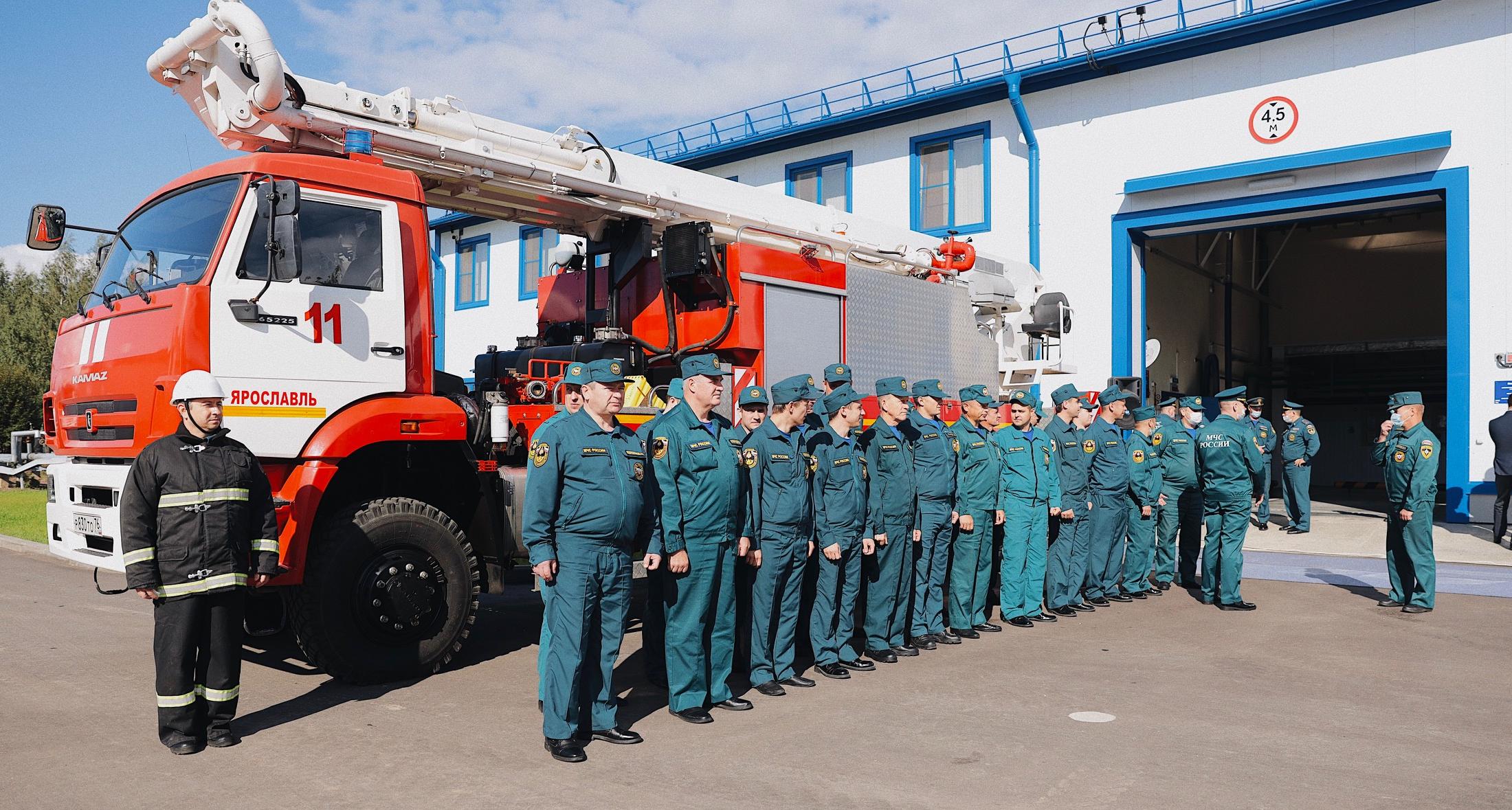 Новое депо в Ярославской области для пожарных в пользование от ООО «Транснефть – Балтика»