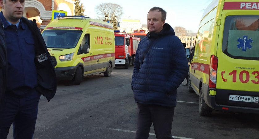 При обрушении в здании в центре Ярославля пострадали три человека