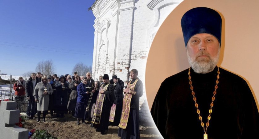 "Восстановил храм без света и тепла": прихожане об умершем духовнике "Локомотива"