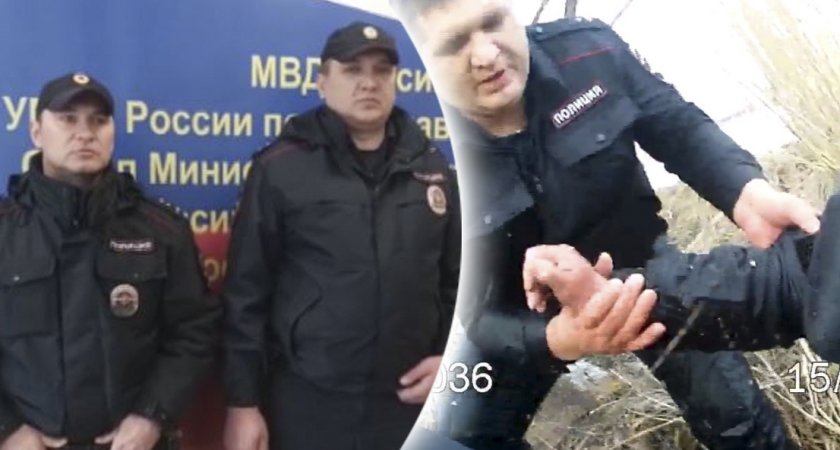 Полицейские спасли тонущего рыбака под Ярославлем. Видео