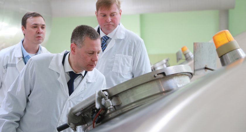 Михаил Евраев посетил крупнейший пивоваренный завод региона «Пивзавод «Ярпиво»