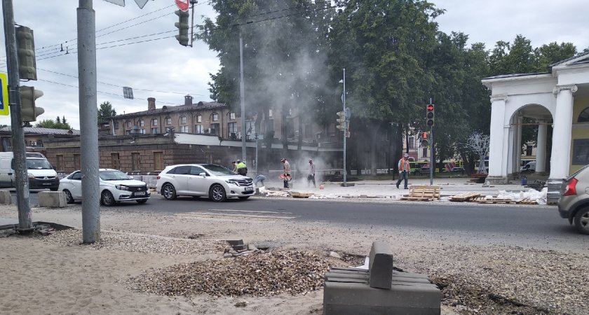 Ярославцев предупреждают о перекрытии дорог в связи с ремонтом набережной и улицы Свободы