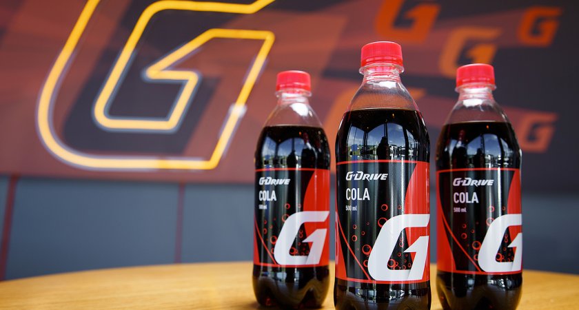 Сеть АЗС «Газпромнефть» представила новый напиток G-Drive Cola