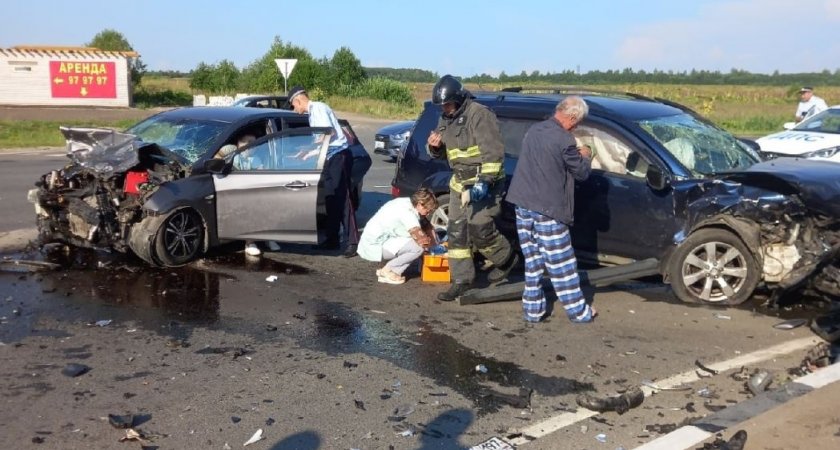  В Ярославской области произошло серьезное ДТП
