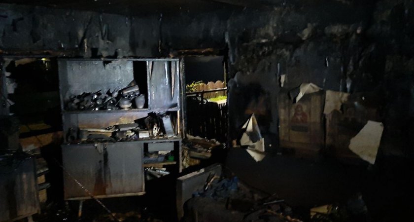 В Ярославской области сгорел заживо 54-летний мужчина