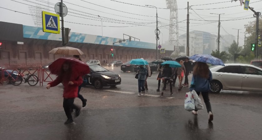 Две недели затяжных ливней обрушатся на Ярославль 