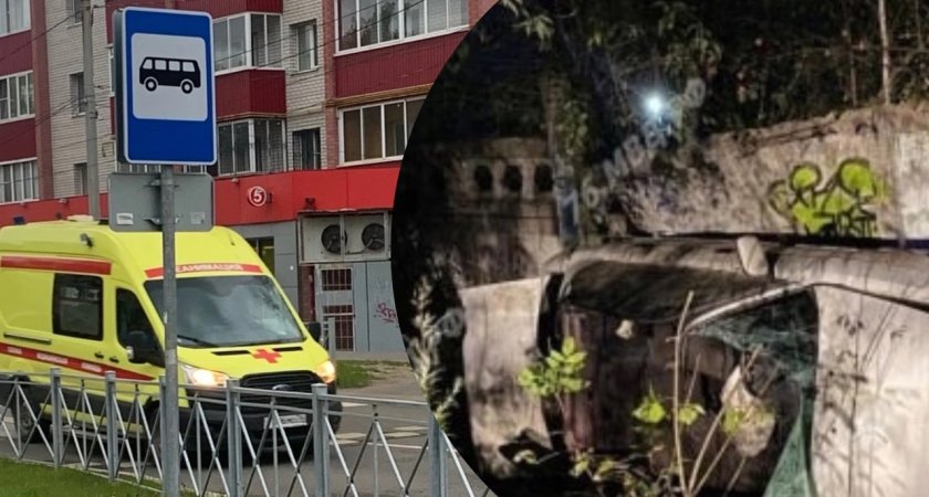 Ночью в Ярославле во влетевшем в забор БМВ погиб человек
