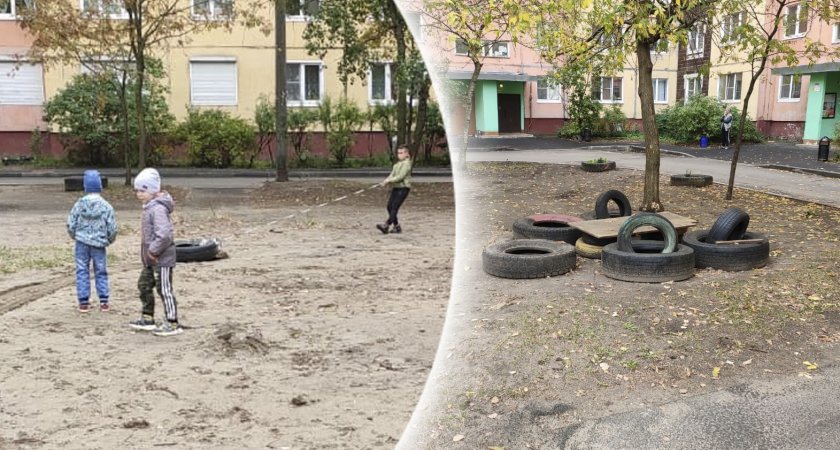 "Нас обманули": заволжане трясут с чиновников обещанную детскую площадку