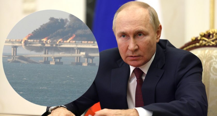 Путин сделал заявление по поводу взрыва Крымского моста