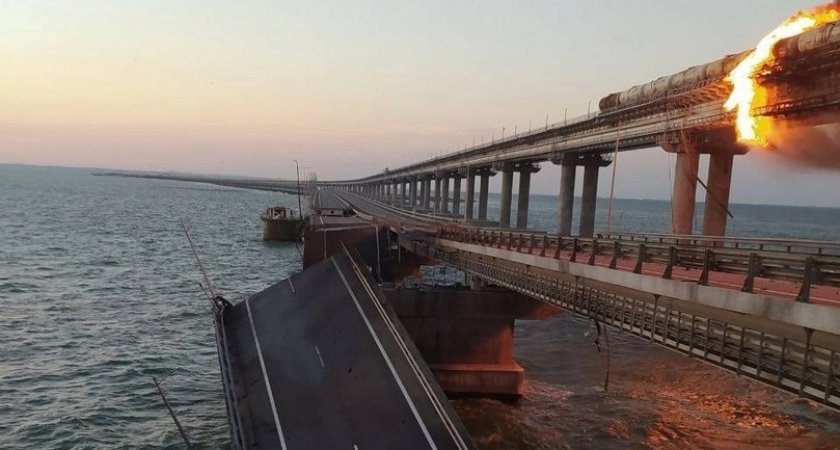 Следственный комитет РФ опубликовал видео проверки на месте взрыва Крымского моста