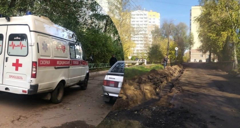 «С другом болтал, бошкой вертел»: в Ярославле покалечился упавший в траншею ребенок