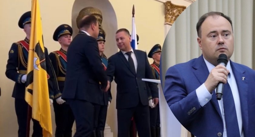 Нового мэра Ярославля из Кирова на инаугурации назвали местным
