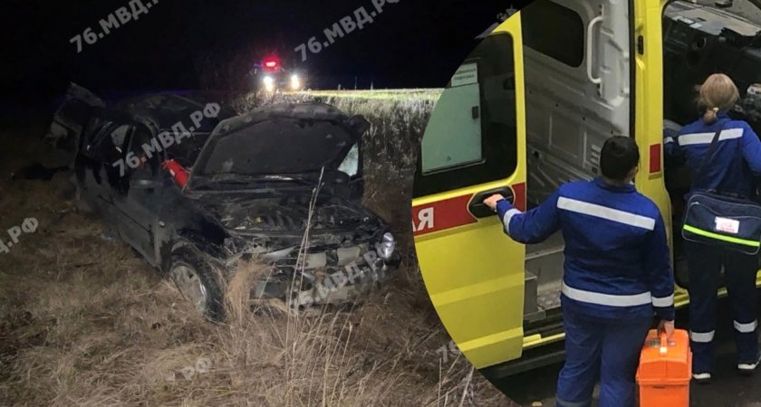 "Скончалась на месте": под Ярославлем в жестком ДТП погибла женщина