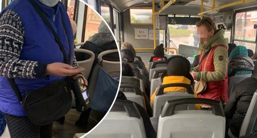 Водитель ярославского автобуса предлагает пополнять счёт его телефона за проезд