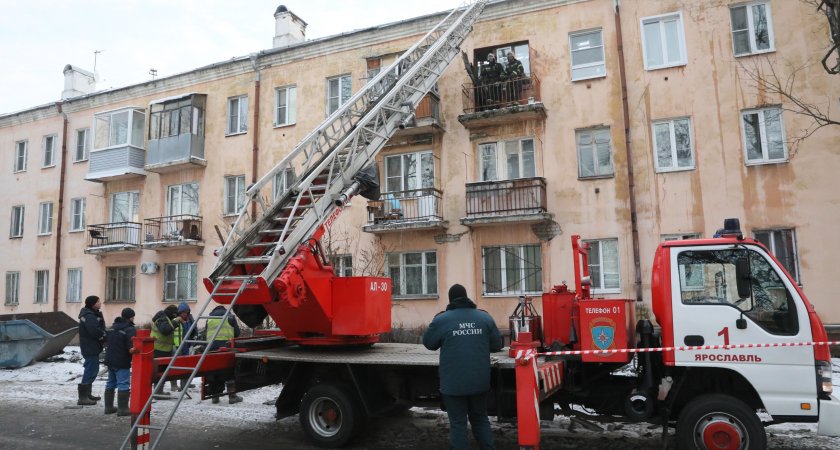 Пострадавшим после взрыва газа в жилом доме ярославцам выплатят по 13 тысяч