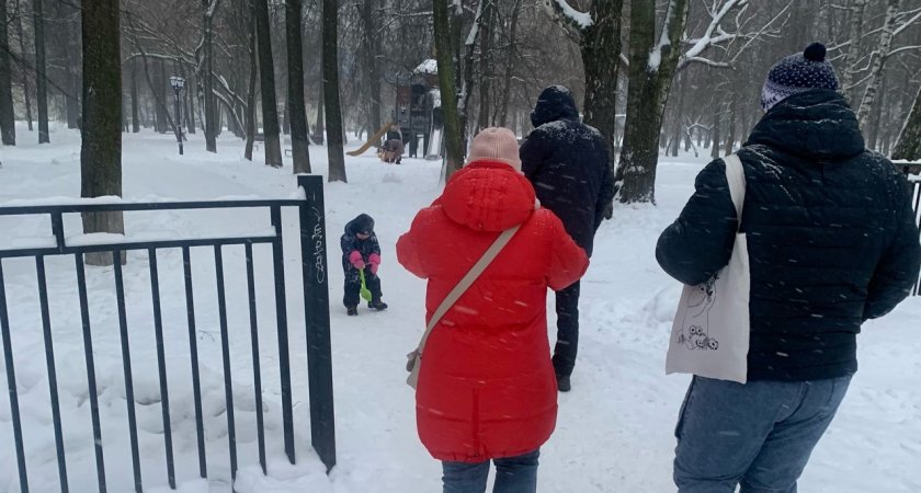 В центре Ярославля после снегопадов откроют лыжню