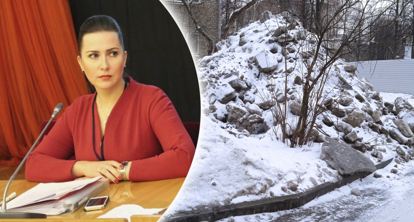 Депутат о снежных горах в Ярославле: "Коммунальщиков обязаны контролировать"