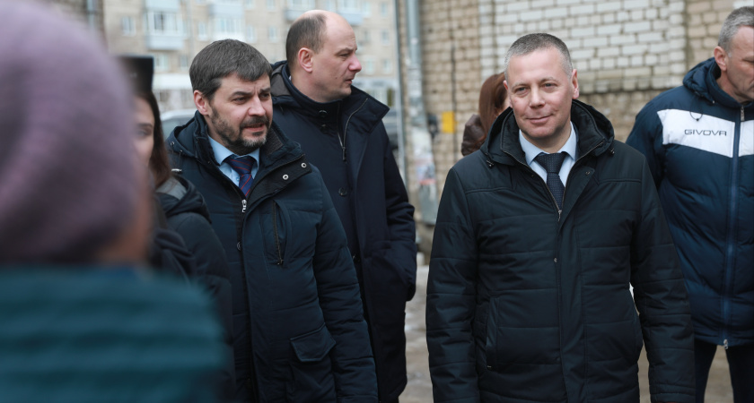 Михаил Евраев обсудил с жителями Рыбинска будущее благоустройство города 