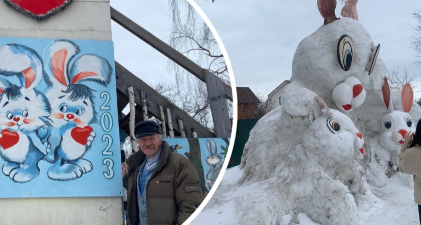 Двор снежного скульптора Марценко в Ярославле попал в топ-5 лучших в России 
