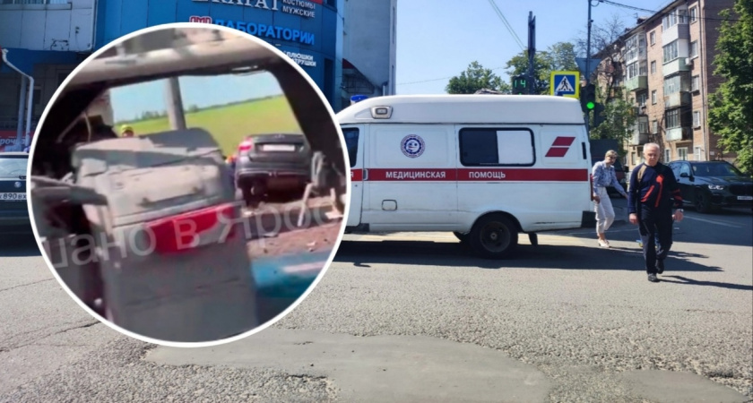 Кого-то грузят в реанимацию": подробности тройного ДТП в Ярославле