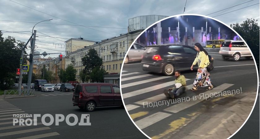  Ярославна спасла упавшего мужчину на дороге
