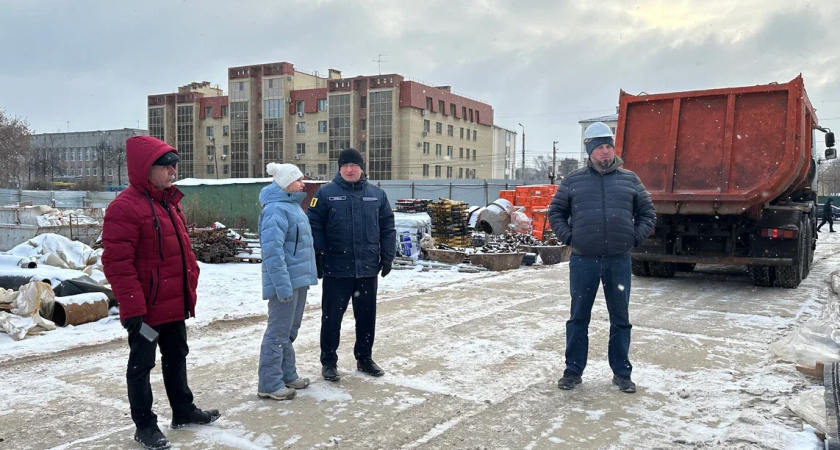 В Ярославле «Губернаторский контроль» проверил ход строительства двух школ