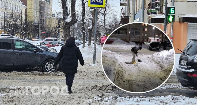 "Нашла своего героя": мальчик помог ярославне почистить дорогу
