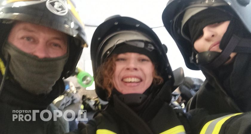 В Ярославле журналисты вынесли из пожара ребенка