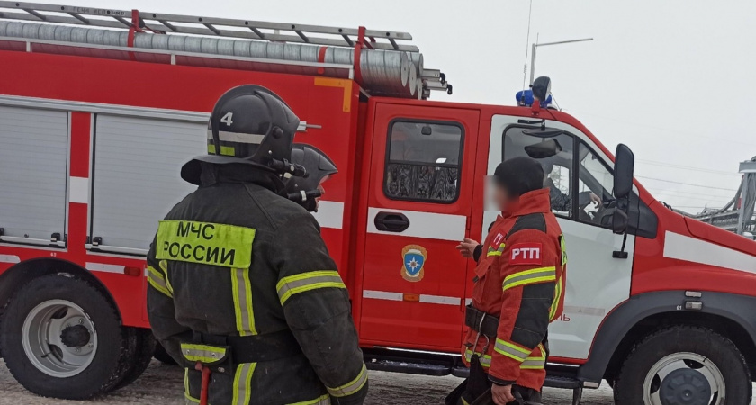 В Ярославле загорелся жилой дом в Красноперекопском районе