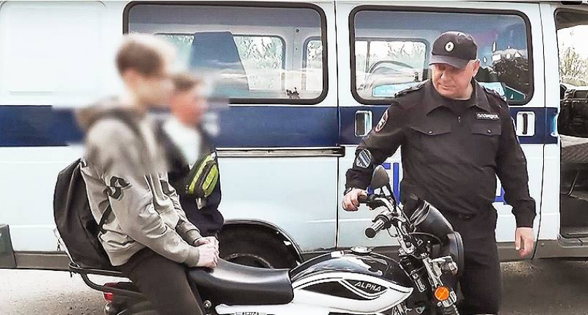 В Ярославской области прошли облавы на детей за рулём мотоциклов